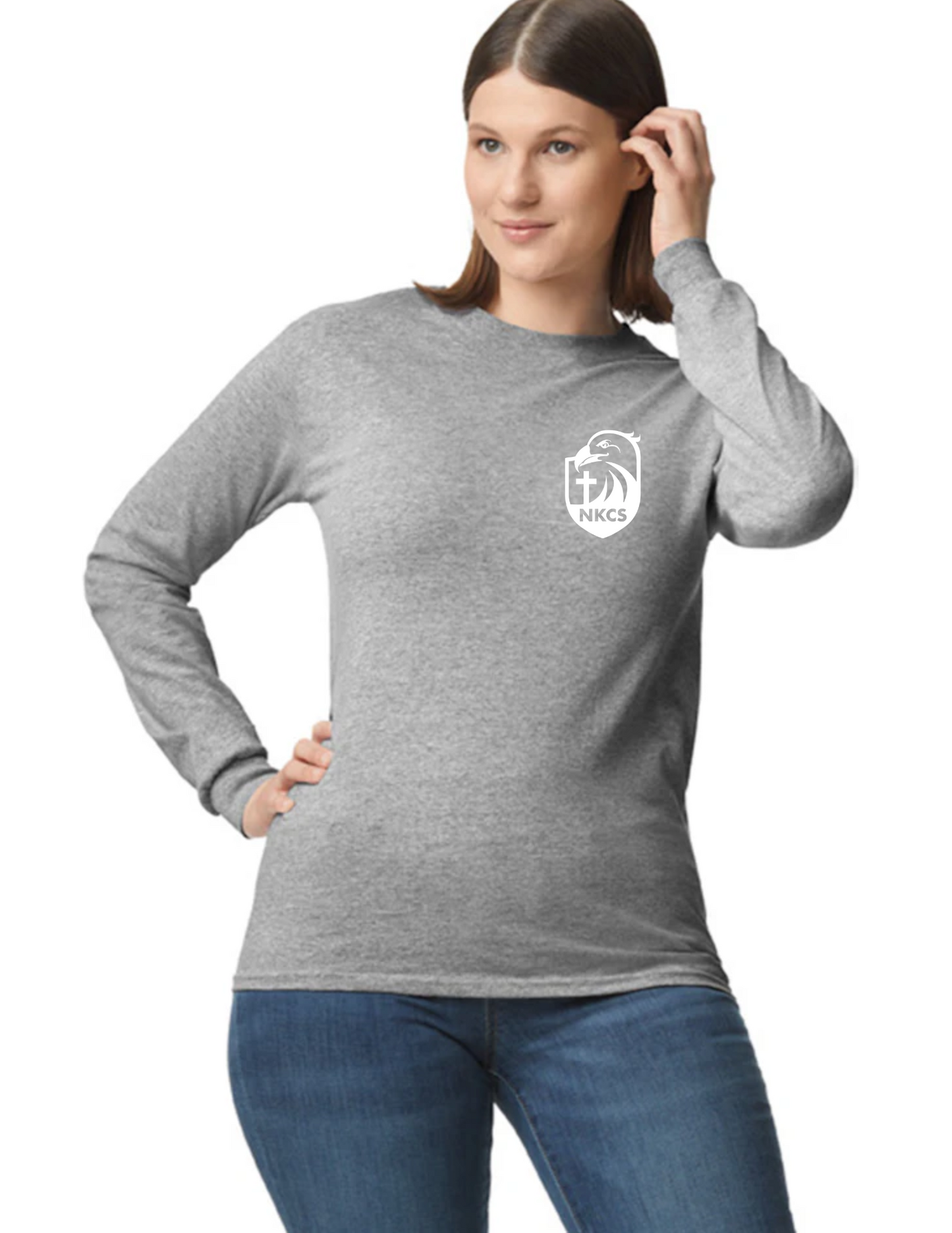 NKCS Logo Long sleeve T-Shirt (Adult)